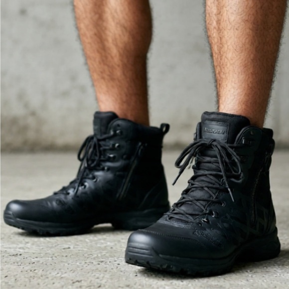 REEBOK NANO TACTICAL 6" SIDE ZIP DUTY BOOTS - Picture 4 of 12